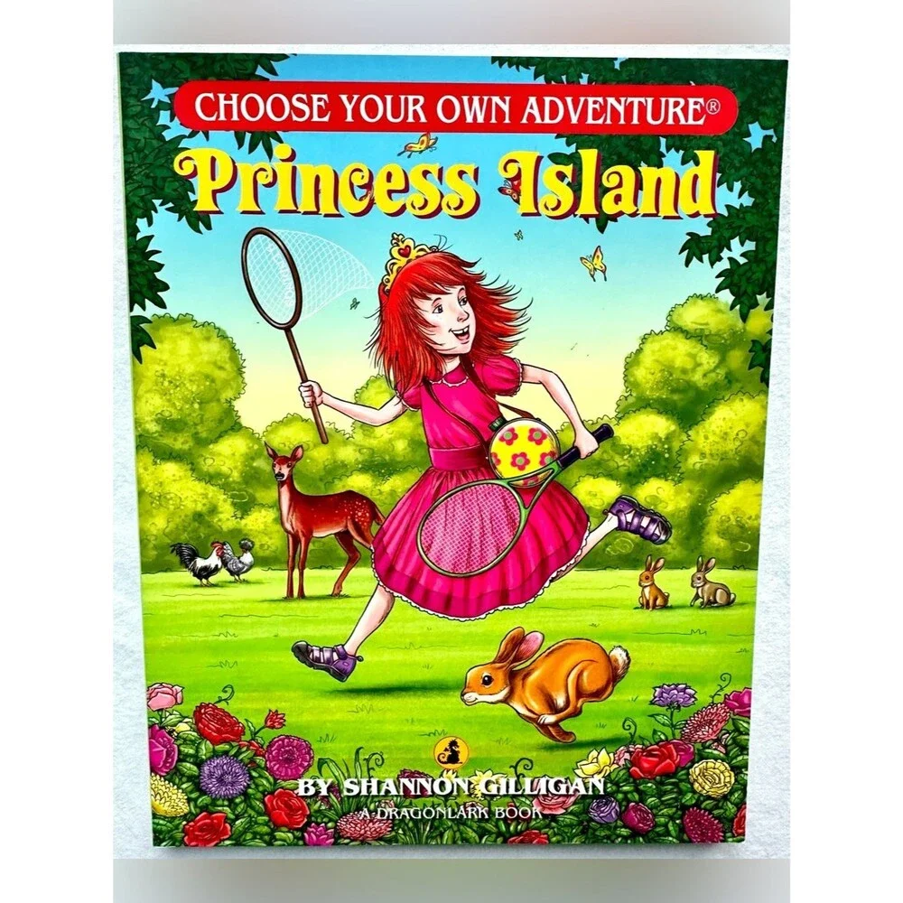 Choose Your Own Adventure Princess Island & Princess Perri Pair Shannon Gilligan